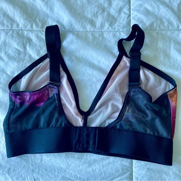 Parade Floral Mesh Bralette 32DD - Picture 8 of 11